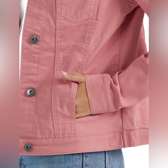 Wrangler Pink Denim Jacket - Picture 4 of 8